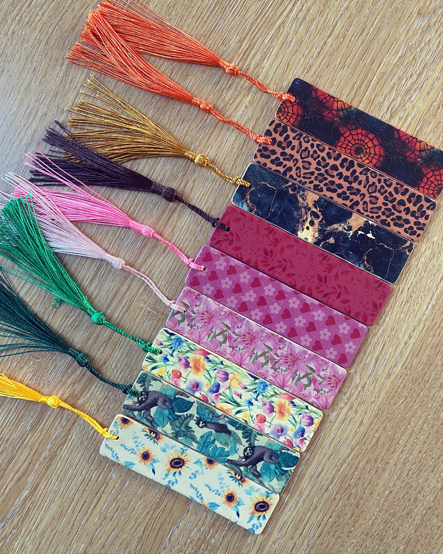 Water Transfer Bookmarks