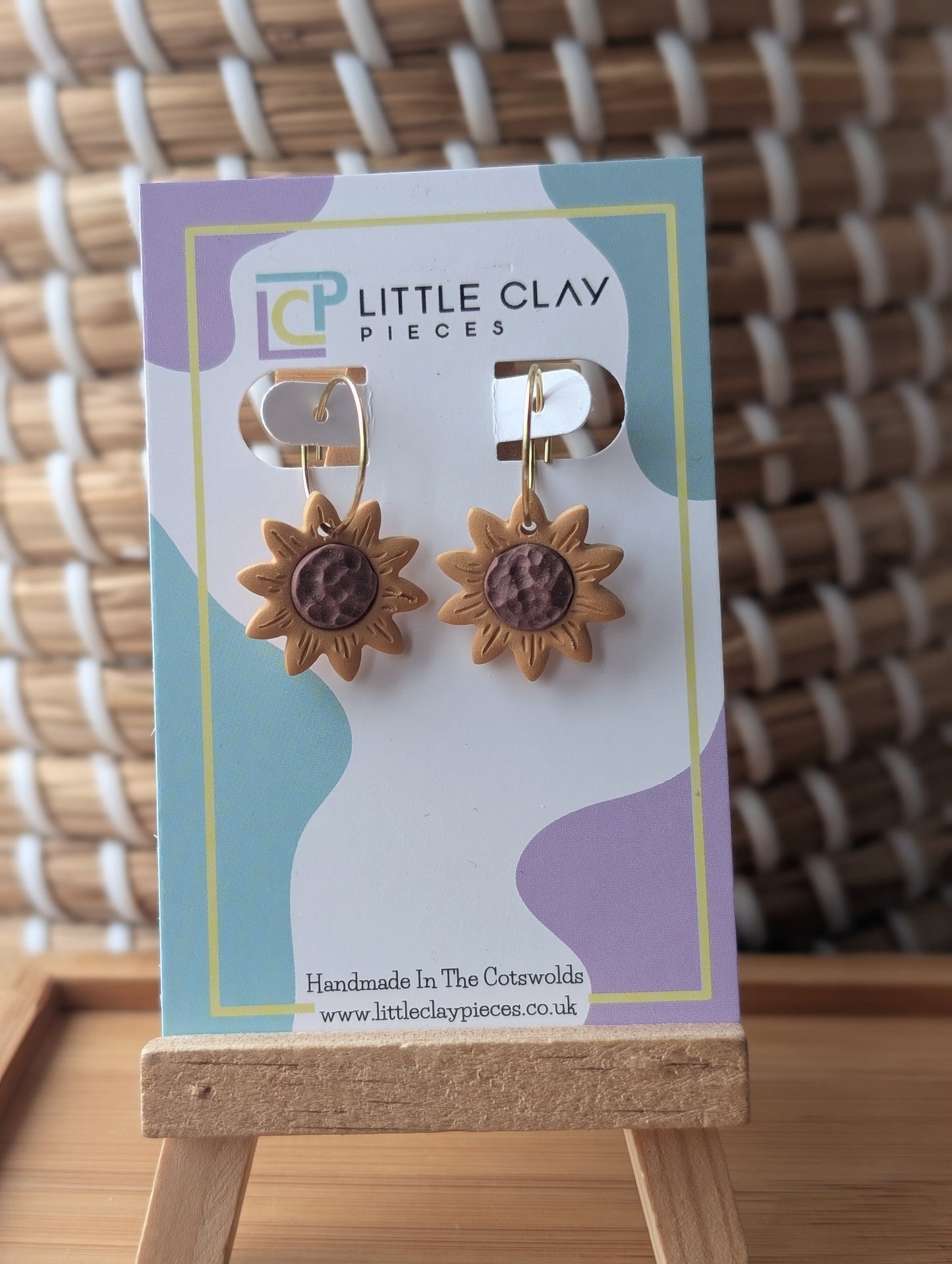 Sunflower Mini Hoops