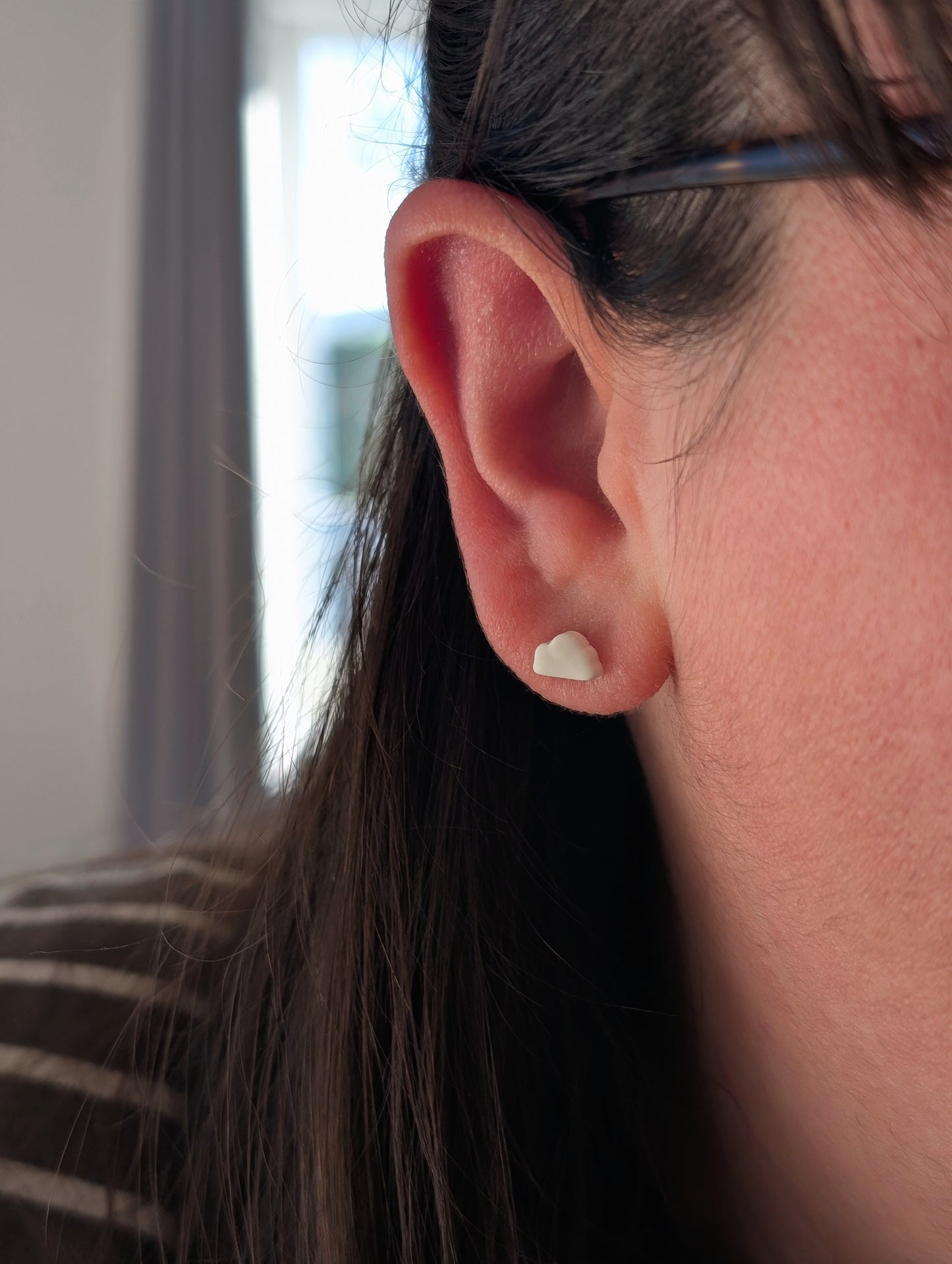 Sun and Cloud Mini Studs