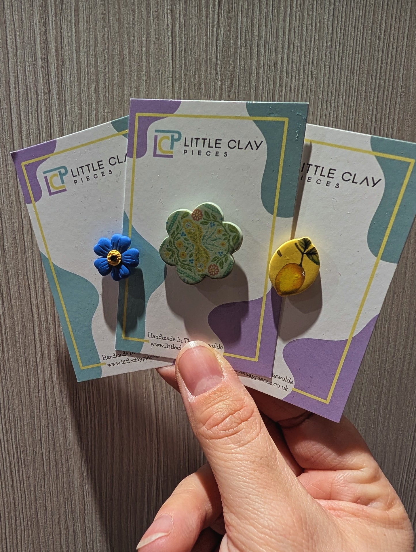 SURPRISE Clay Pins