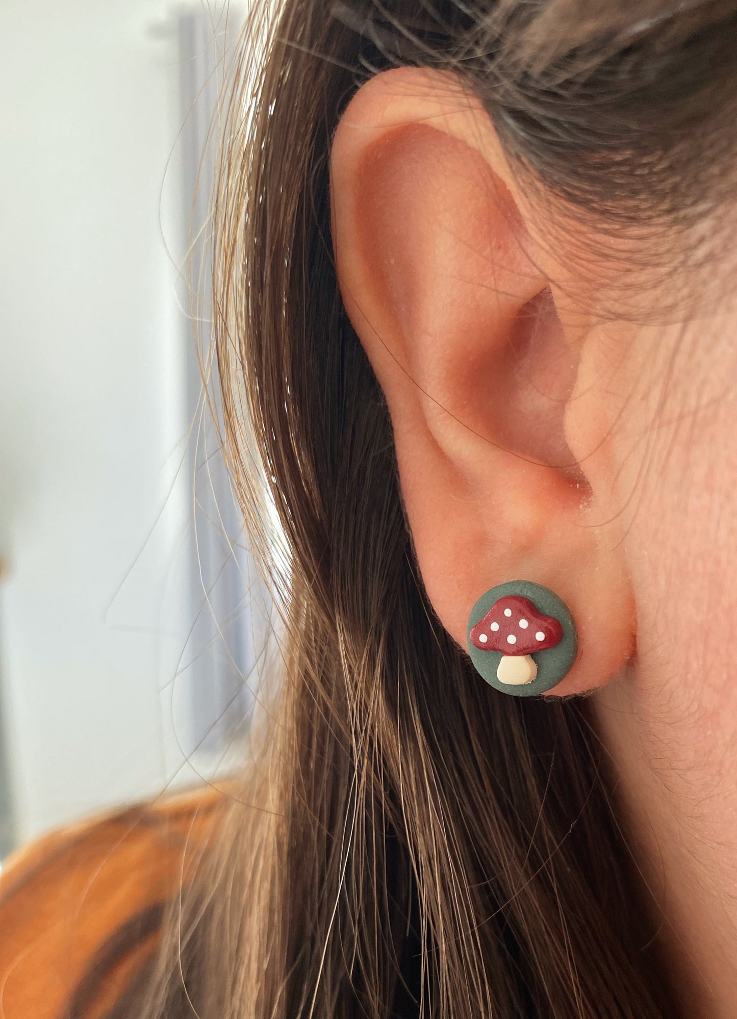 Tiny Mushroom Studs