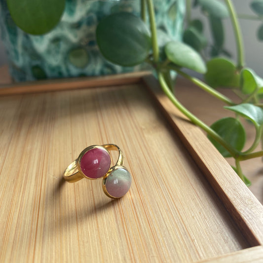 Pink Ombre Ring