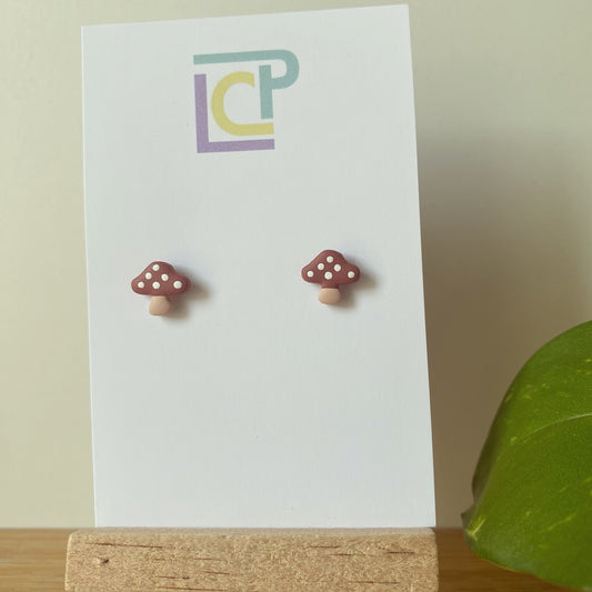 Mini Toadstall Studs