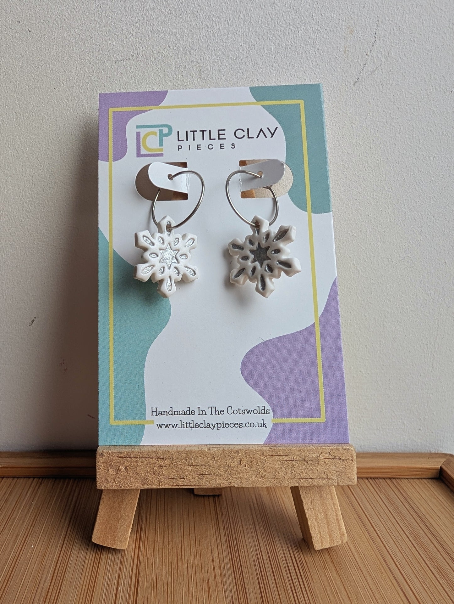 Snowflake Mini Hoops