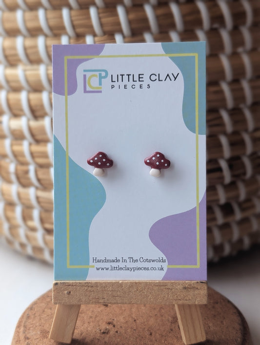 Tiny Toadstall Studs