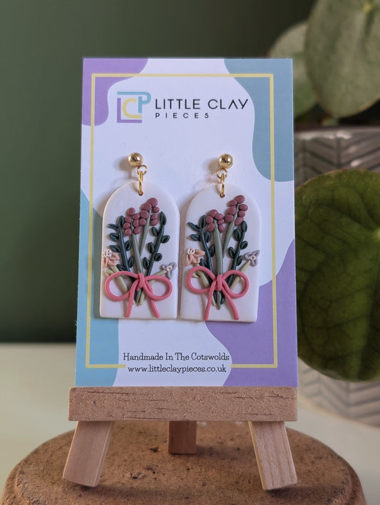 Spring Bouquet Statement Earrings