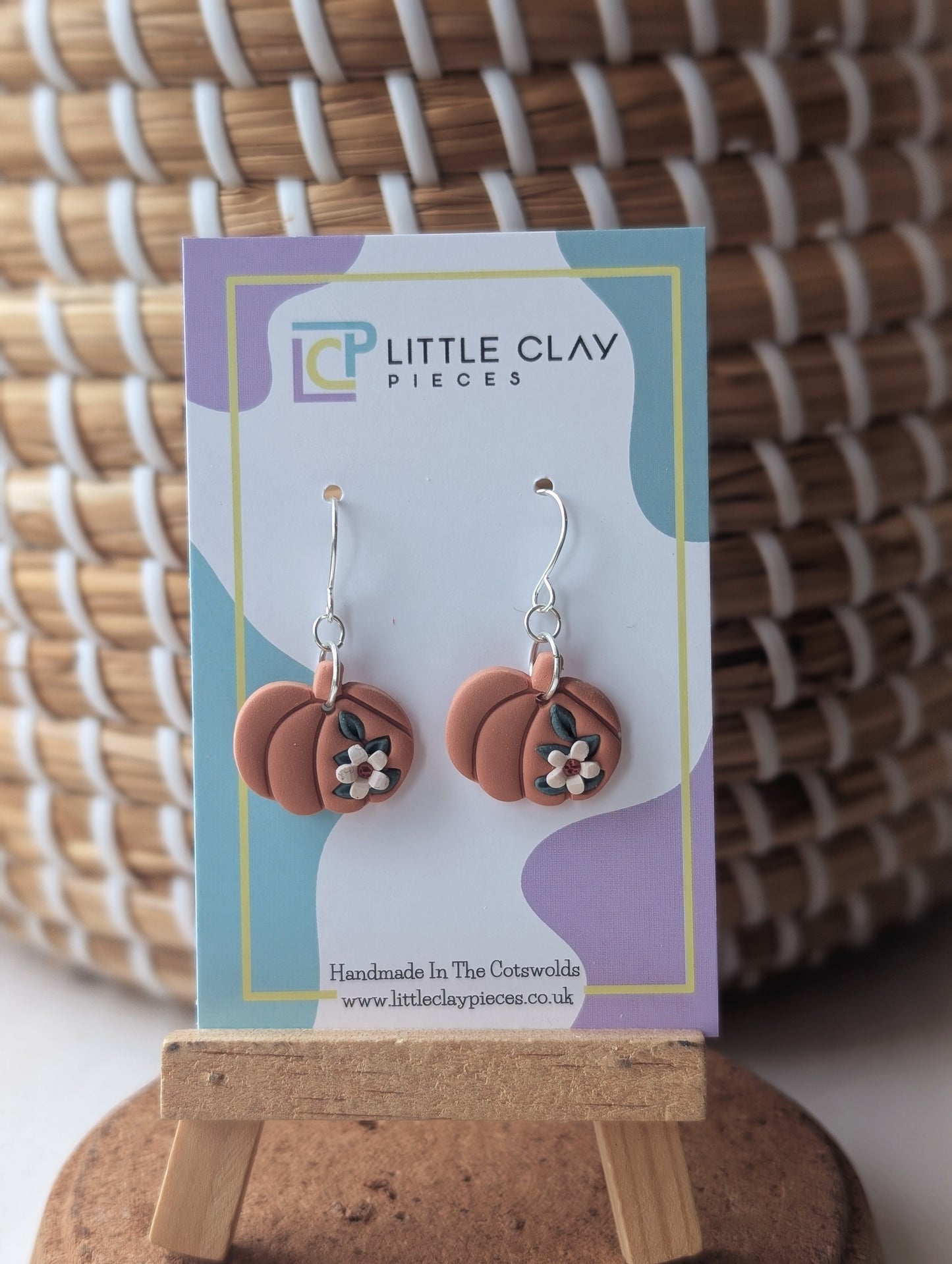 Floral Pumpkin Hooks